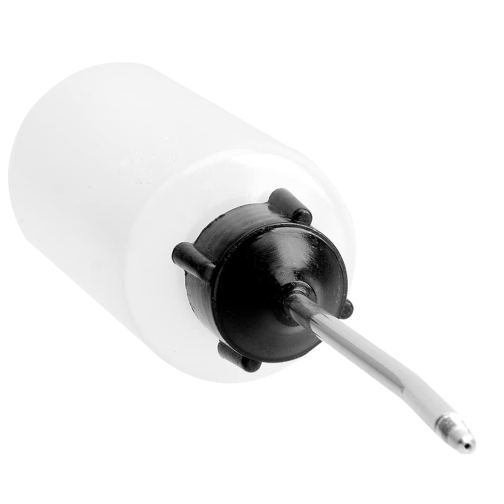 Engrasador para máquina de coser, 2 piezas, tapa de rosca de 4.1 fl oz, boquilla extendida, botella de aceite, dispensador de aceite 4