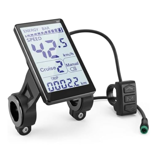 Electric Bike LCD Display Meter, M5 LCD E Bike Display