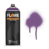 blackberry orange ci  MOLOTOW - SPRAY FLAME ORANGE MATE 400 ML - 410 Blackberry