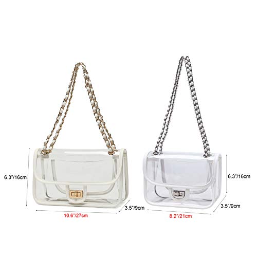 Lam Gallery JY51230X Womens Pvc Clear Purse Handbag thumb #5