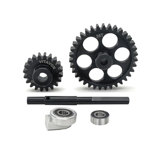 VITAVON CNC 45# HD 1.5Mod 20/35T Pinion/Spur Gear Combo for Traxxas X-MAXX 1/5