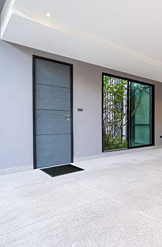 ID 5503406007 Pins Mix Matte Rubber Door Mat 60 x 40 x 0.7 cm Black, 40 x 60 cm (Rectangular) - Image 2