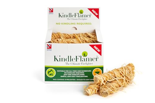 KindleFlamer Encendedores de fuego con leña