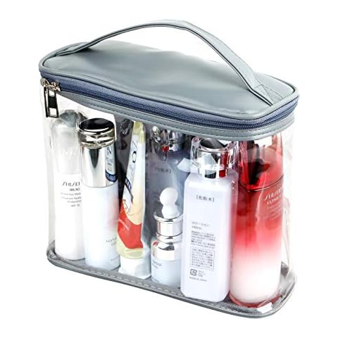 HAOGUAGUA Clear Travel Toiletry Bag Cover