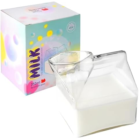 SuproBarware 12oz Milk Box Cocktail Glasses Cover
