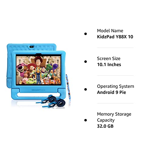 Dragon Touch KidzPad Y88X 10 Tabletas infantiles Libros de au