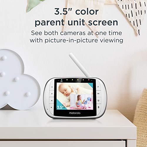 Motorola MBP36S-2 Video Baby Monitor -Two Cameras thumb #2