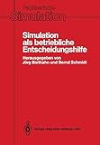 werkzeugwagen  Simulation Als Betriebliche Entscheidungshilfe: Methoden, Werzeuge, Anwendungen: 6