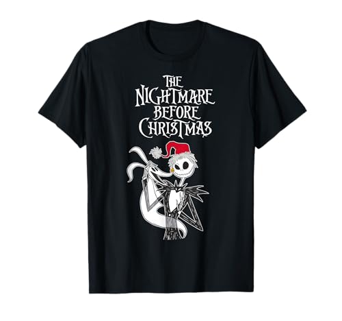 Image of Disney The Nightmare Before Christmas Skellington and Zero T-Shirt