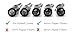 Reusable Glass Tips, Glass FilterTips, Reusable Mouthpiece Filters, W'cked 5 Pack (Black)