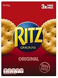 galletas ritz con queso  Galletas Ritz con sabor original de 300 g
