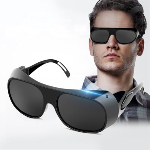 Fyearfly Lunettes de protection pour soudage, protection du travail, lunettes de soleil de soudeur, lunettes de protection de travail