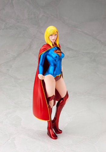 アニメイテッド ファム・ファタールシリーズ スーパーガール フィギュア Amazon.co.jp: SUPERGIRL ARTFX+ スーパーガール NEW52 (1/10スケール