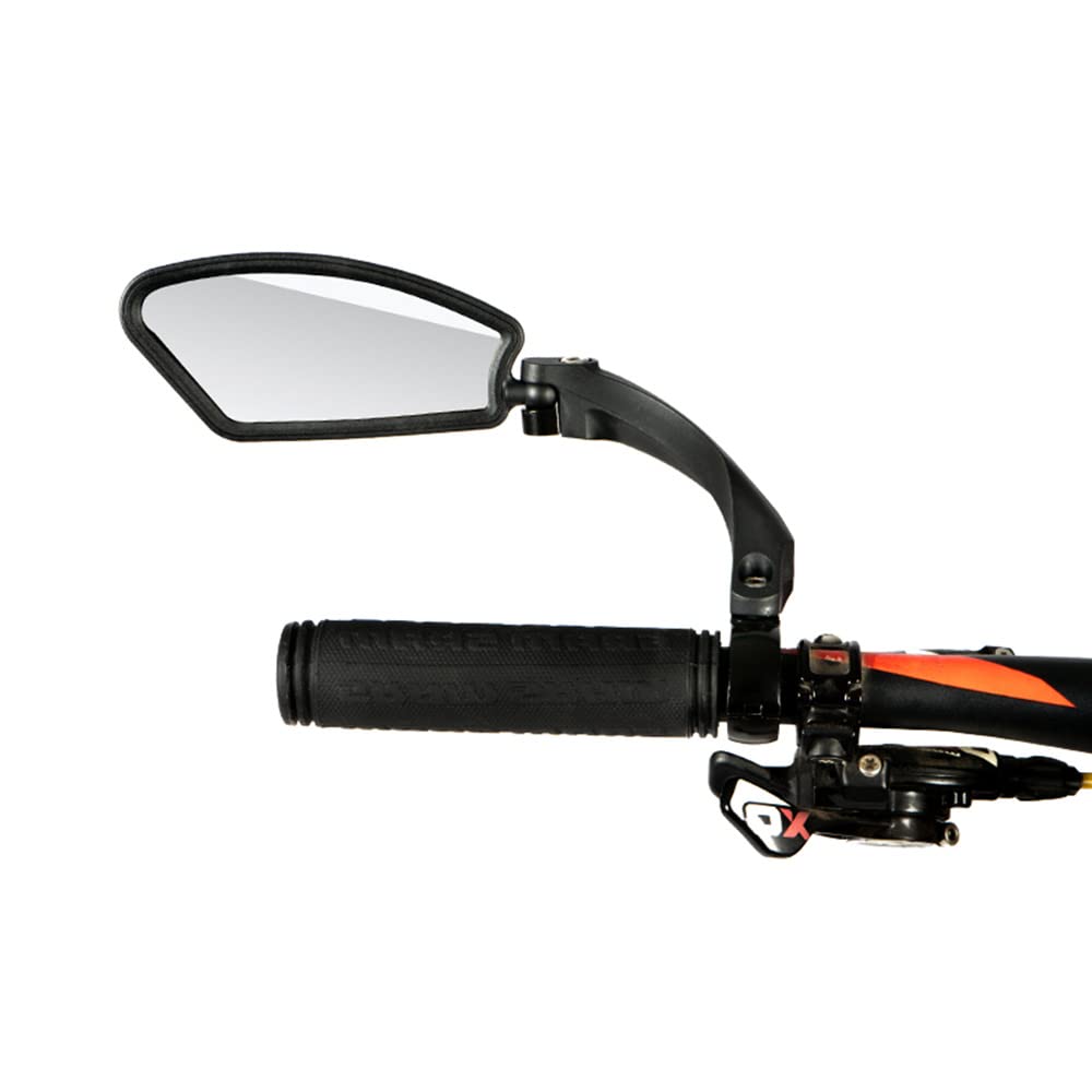 Fahrradspiegel, Fahrrad, breiter Bereich, Rückblick-Reflektor, verstellbar, Links, Roller, E-Bike-Spiegel, Fahrradlenker, Rückspiegel, Fahrradspiegel (Reflektor Links, E