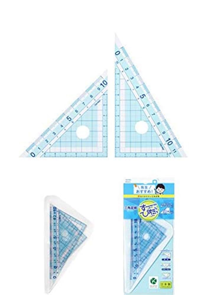 Amazon | レイメイ 先生おすすめ三角定規 小 APJ212 【× 5 個