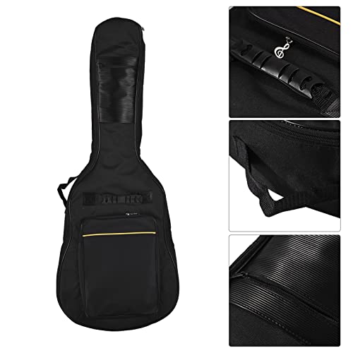 SHUIYUE Sac à Dos de Guitare de 41 Pouces Sac de Guitare en Tissu Oxford épaissi Sac à Dos avec épaules rembourrées en… - Les Beatles, Paul McCartney, John Lennon, RIngo Starr, George Harrison SHUIYUE Sac à Dos de Guitare de 41 Pouces Sac de Guitare en Tissu Oxford épaissi Sac à Dos avec épaules rembourrées en… – Image 3