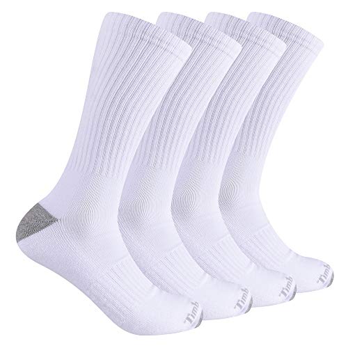 Timberland mens 4-pack Full Cushioned Crew Socks