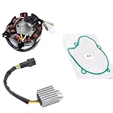 Stator Coil Gasket Kit with Rectifier Regulator Compatible with 250 400 450 525 EXC EXC-G MXC Racing XC XC-W EXC Factory Racing