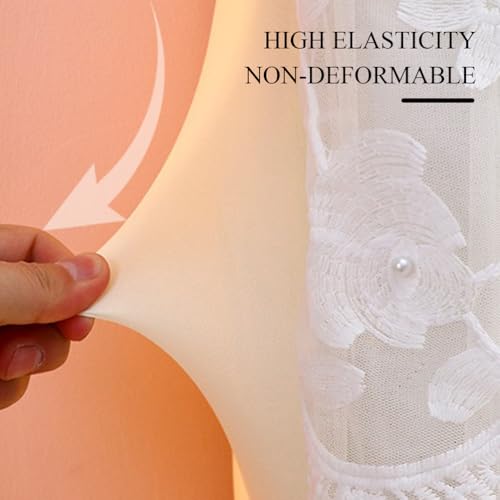 Funda elástica para cabecero de cama matrimonial protector lavable 4