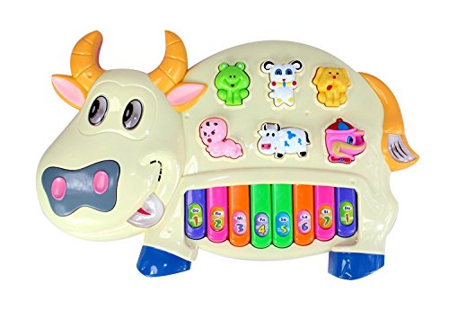 Image of Magicwand Funny Musical & Educational Cow Piano for Kids
