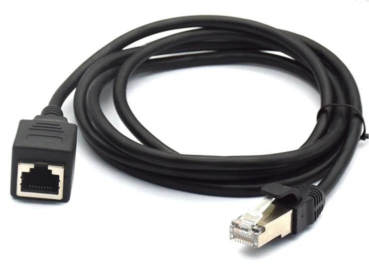 Lunatic 7950 Rj45 Dişi Erkek Uzatma 3M Panel Tipi Cat6 Montaj Kablosu (3 Metre)