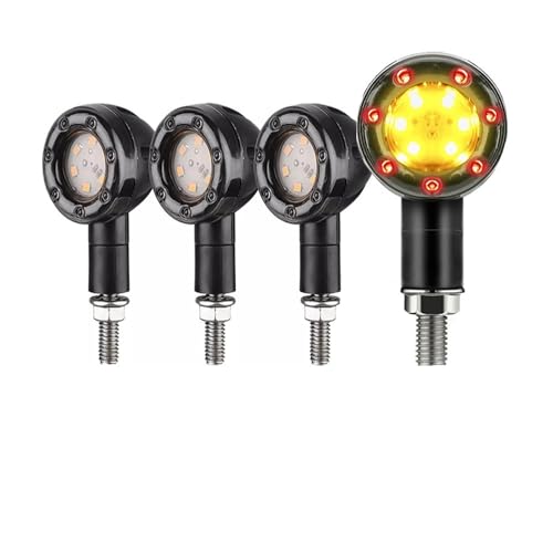 Clignotants pour motos ambre et rouge lot de ampoules signalisation