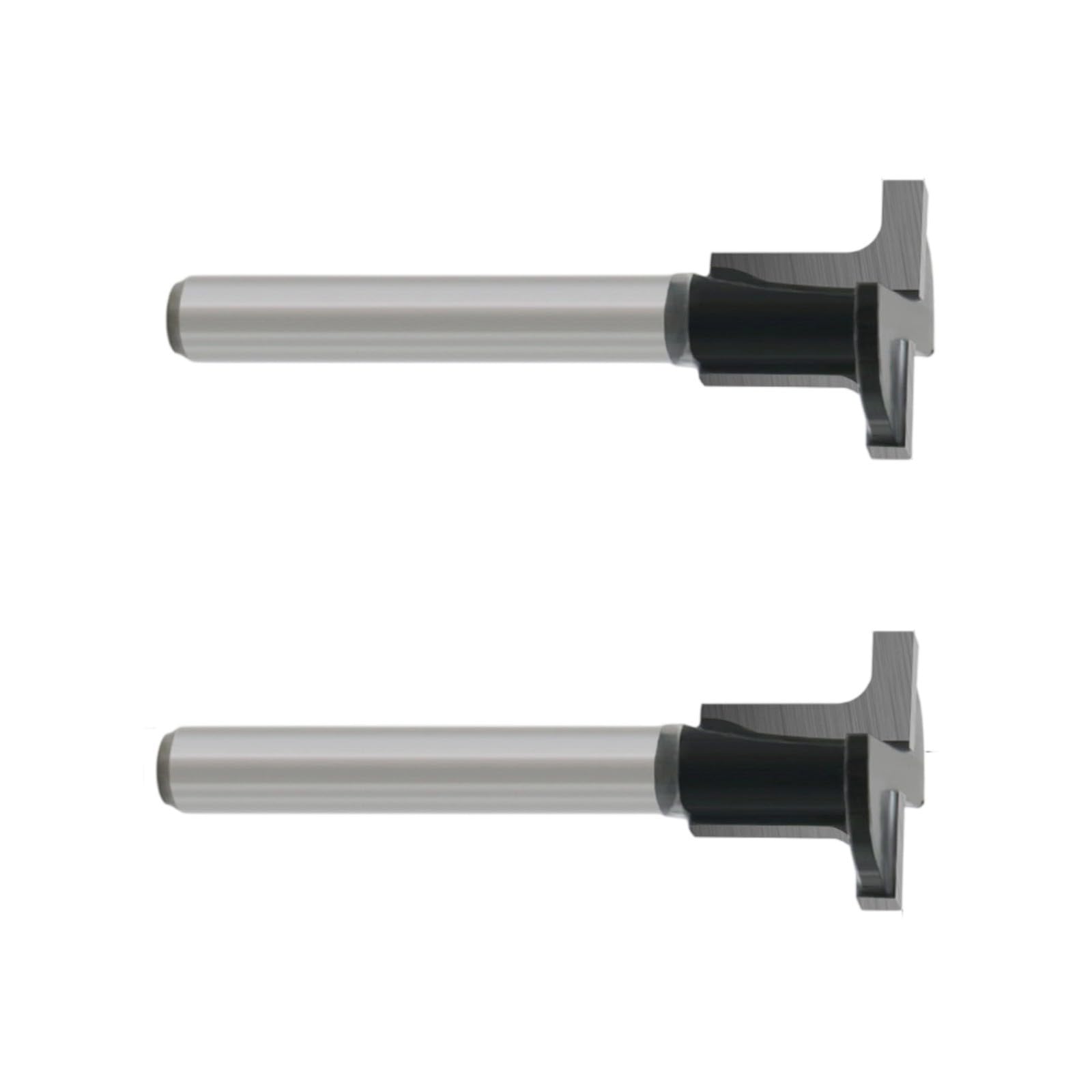 Carbides Tipped T Slot Router Bit 1 / 4Inch / 6mm Shank 20mm for Keyhole Slots Woodworking Automatic Handheld Routers Keyhole Router Bit for Woodworking