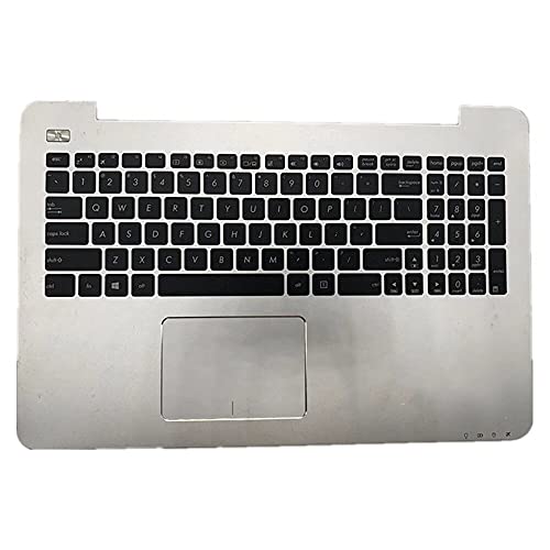 Clavier ASUS V555LB Argent avec repose-poignet et trackpad fluide