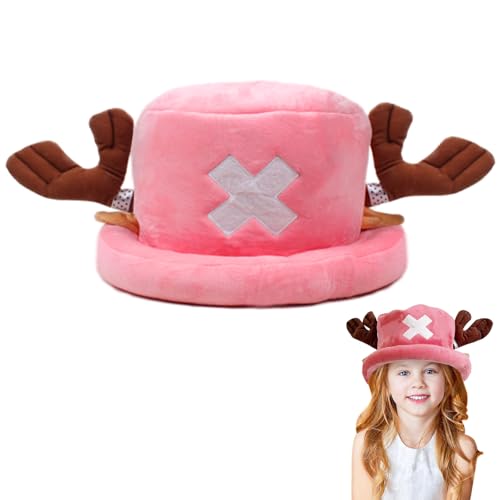 Comodo e durevole: lo strato esterno del berretto One Piece Chopper è realizzato in peluche corto, soffice e piacevole al tatto; lo strato interno è realizzato in cotone PP e garantisce durata e comfort.