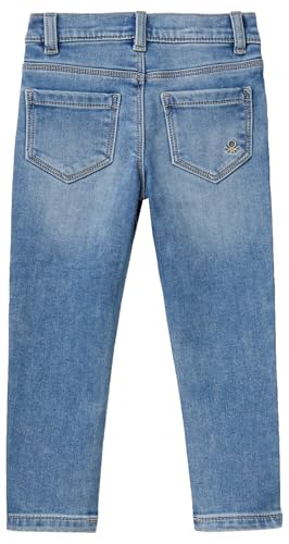Pantalón cómodo Benetton turquesa 1 año para gatear sin rozaduras 2