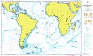 UKHO BA Chart 4003: A Planning Chart for The South Atlantic Ocean