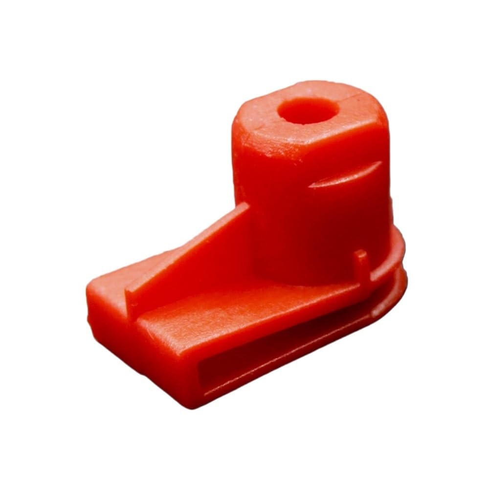 GLBMLMTHZP 30Pcs Car Fastener Clips Auto Bumper Wing Mounting Grommet Nuts Screws Red Plastic Fit For Opel Vauxhall