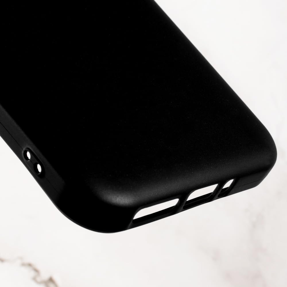 TPU Telefoonhoesje Compatibel met HMD XR21 5G, Schokbestendige Zachte Case met Slank Ontwerp en Precieze Uitsparingen (Zwart