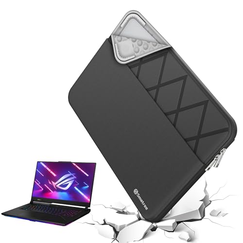 Image of Smatree Laptop Sleeve for 13.4 inch ASUS ROG Flow Z13 2023 GZ301 /2025,for 13.4 inch ROG Flow Z13 2022 GZ301,Case with Pocket,YKK Zipper,Patented Shockproof Design(E407)