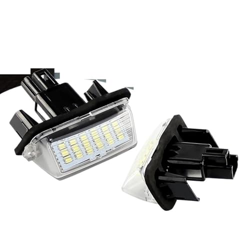 Luces matrícula luz LED contra parpadeos en Toyota Corolla Verso S 2011-2018