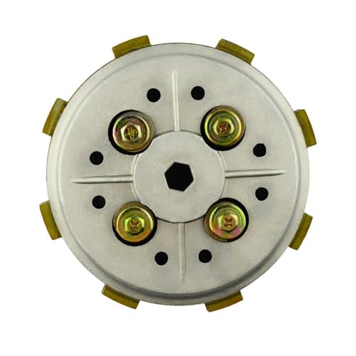 Kit embrayage YBR 125 avec 4 disques de friction et 3 lisses en fer pour moto 2002-2013