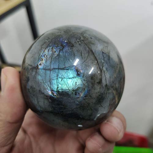 Amazon.co.jp: ラブラドライト スフィア 天然水晶玉 石の
