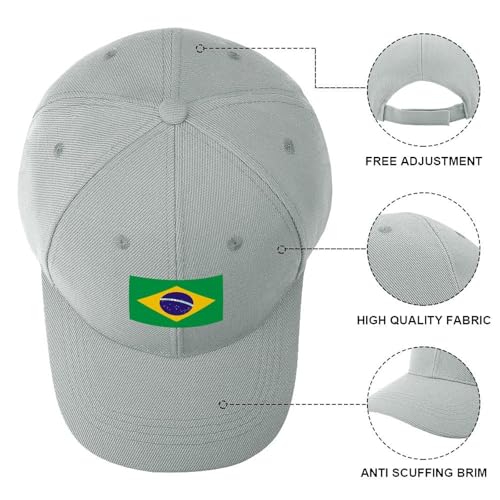 Brazil Flag Children Baseball Cap Adjustable Snapback Trucker Hats Boys Girls Sports Outdoor Travel hat4