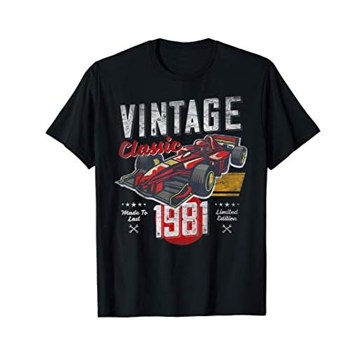 Vintage Nacido en 1981, trigésimo cumpleaños, Grand Prix Camiseta
