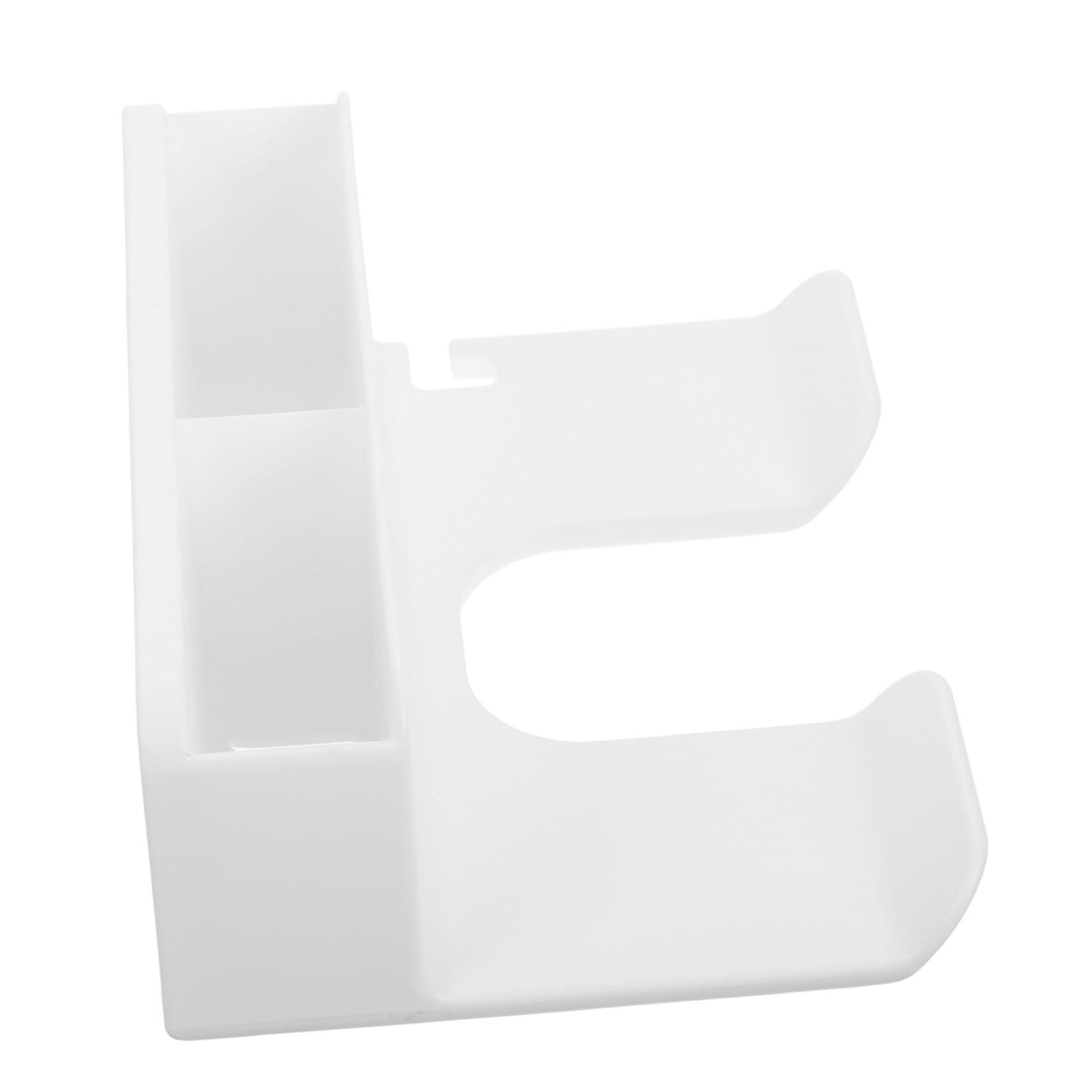 Cabilock Hair Dryer Bracket Wall Mount Adhesive Hair Dryer Holder for Bathroom Space-Saving Easy Installation