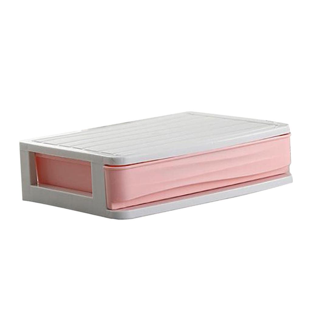 LOOM TREE® Cosmetic Organizer Makeup Drawer Holder Jewellery Box Storage 1 Tier Pink | Household Supplies & Cleaning | Home Organization | Storage Boxes 3