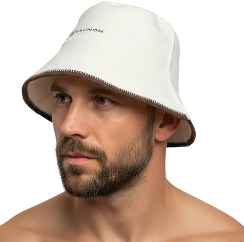 Natural Wool Sauna Hat for Men and Women – Best Minimalist Wool Sauna Hat