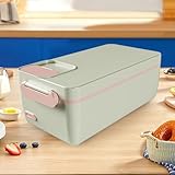 【Duża pojemność】 To izolowane, podgrzewane elektrycznie pudełko na lunch ma...