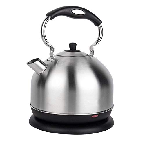 Hervidor Eléctrico Acero Inoxidable 3 L Sin Cable Plata