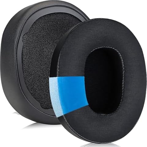 Crusher Evo/Crusher Wireless Earpads, Cooling Gel Hesh ANC/Hesh 3 Replacement Pads Cushions Compatible with Skullcandy Crusher ANC/Crusher Evo/Crusher 360, Hesh 3/Hesh Evo/Hesh ANC Headphones Cover