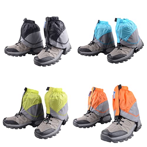Azarxis Hiking Gaiters Low Top Trail Gaiters Waterproof Ankle Gaiters Lightweight Snow Gaiters for Men Women Skiing Hunting Climbing - Image 8