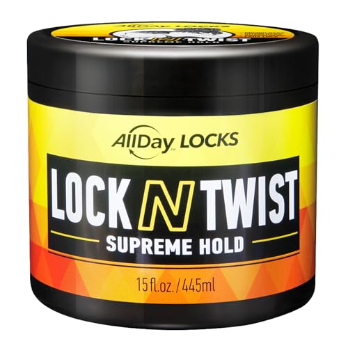 AllDay Locks Lock N Twist Supreme Hold - Extreme Styling Control for Locs, Microlocs, Twists, and...