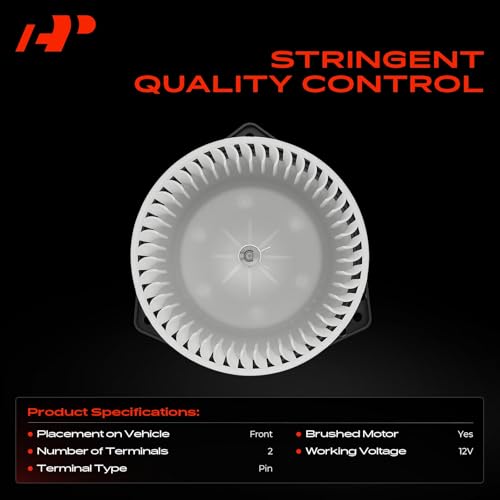 Image of A-Premium Front HVAC Heater Blower Motor with Fan Cage