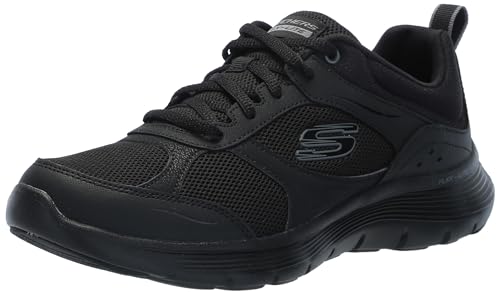 Skechers Women's Flex Appeal 5.0 Sneaker, BBK= Black Black, 8