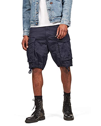 G-Star Rovic Zip Relaxed Shorts, Pantalones Cortos Para Hombre, Azul Mazarine Blue D08566-5126-4213 , 33w G-Star Rovic Zip Relaxed Shorts, Pantalones Cortos Para Hombre, Azul Mazarine Blue D08566-5126-4213 , 33w